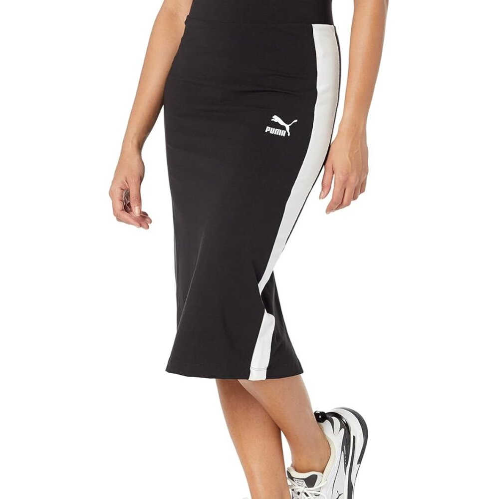Puma Women’s Black Solid Classic Pencil Skirt